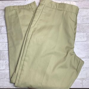 NWOT Dickies Flannel Lined Khaki Pants 42 x 32